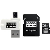 Card memorie SDHC GOODRAM M1A4-0320R12 32GB Class 10 UHS-I + card reader Card memorie SDHC GOODRAM M1A4-0320R12 32GB Class 10 UHS-I + card reader