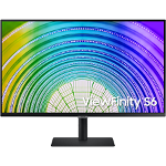 Monitor LED VA SAMSUNG ViewFinity S6 LS32A600UUPXEN, 32", QHD, 75Hz, HDR10, negru