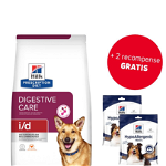 HILL'S Prescription Diet i/d Activ Biome Digestive Care Chicken Dog 12 kg diete veterinara caini cu sistem digestiv sensibil + 2 recompense CADOU