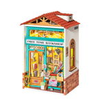 Set de constructie - Miniature Dollhouse - Free Time Bookshop | Rolife, Rolife