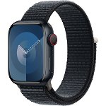 Apple SmartWatch Apple Watch S9, Cellular, 41mm Carcasa Aluminium Midnight, Midnight Sport Loop, Apple