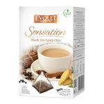 Ceai negru Spicy Chai, 20 plicuri, Evolet, Evolet