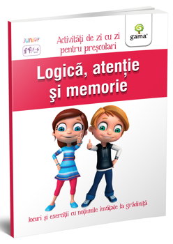 Logica, atentie si memorie, Editura Gama, 4-5 ani +, Editura Gama