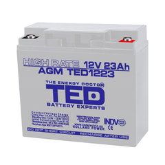 Acumulator TED Electric 12V 23Ah M5 VRLA AGM TED1223 TED003362
