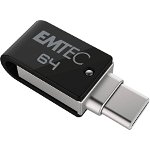64 GB T260 USB 3.2 micro-USB Dual, Emtec