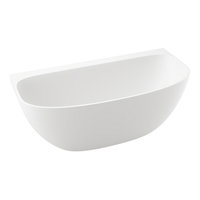 Cada de baie Spatio Elsa, mineralicast, alb lucios, 170x89,2 cm