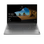 Laptop ThinkBook 15 G3 ACL 15.6 inch AMD Ryzen 5 5500U 8GB 256GB SSD Windows 10 Pro Grey