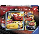 Puzzle Cars, 3X49 Piese,