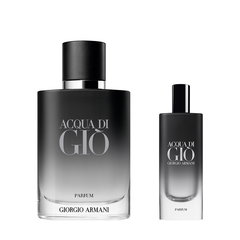 Giorgio Armani Acqua di Gio Parfum Refillable 100 ml + Parfum 15 ml (Barbati), Giorgio Armani