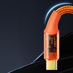 USB-C Cable Mcdodo CA-2093, 6A, 1.8m (orange) - Fast Charging, Data Transfer, Mcdodo