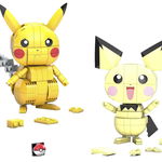 Mega Contrux Pokemon Build And Show Pikachu Evolution Trio (gyh06) 