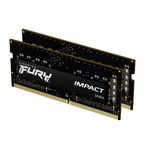 Memorie Laptop Kingston FURY Impact, 64GB DDR4, 3200MHz CL20, Dual Channel Kit