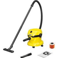 Karcher Aspirator multifuncțional WD 2 V-12/4/18, aspirare umedă și uscată, 12 l, 1000 W, galben