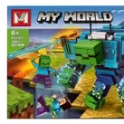 Set de constructie MG, My World of Minecraft - Robot, 306 piese tip lego