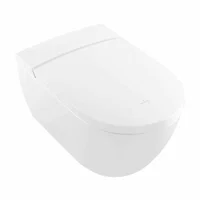 Vas wc suspendat VilleroyBoch ViClean-I 100 cu functie de bideu electric alb alpin, Villeroy&Boch
