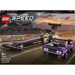 LEGO Speed Champions - Mopar Dodge//SRT Top Fuel Dragster si Dodge Challenger T/A 197 76904, 627 piese