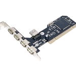 Card PCI adaptor la 4 x USB 2.0 extern + 1 x USB2.0 intern Logilink "PC0041", nobrand