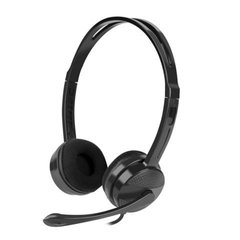 Casti audio, Natec, Cu microfon, Negru, Natec