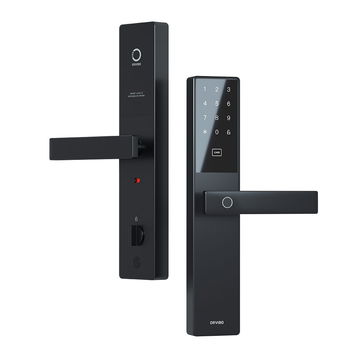 Yala inteligenta Smart Orvibo C1, control telefon, parola, amprenta, WiFi, RFID, card, negru