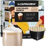 Ciocolata Calda Alba, 16 capsule compatibile Dolce Gusto, La Capsuleria, La Capsuleria