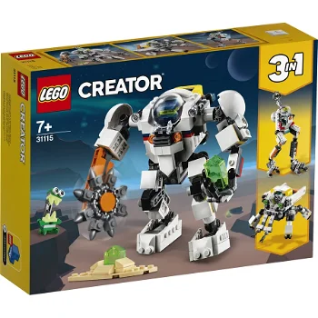 LEGO Creator 3 in 1 - Robot spatial 31115, 327 piese
