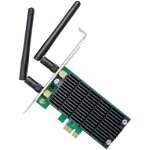Adaptor wireless TP-Link, AC1200 Dual-band, 867/300Mbps,PCI-E, 2 antene detasabile, standarde wireless: IEEE 802.11ac/n/a 5 GHz, IEEE 802.11n/g/b 2.4 GHz, Low-Profile Bracket., TP-Link