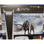 Consola Gaming PlayStation 5 Digital Edition (PS5) 825GB + joc God  of War Ragnarok
