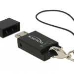 Cititor de carduri micro USB-B OTG la Micro SD, Delock 91738, Delock