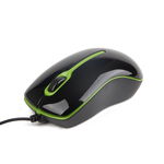 Mouse optic USB Gembird, 1000dpi, Black (MUS-U-004-G), GEMBIRD