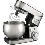 Mixer planetar Techwood TRO-1050, 1000W, 5 litri, 6 viteze, Pulse, 3 accesorii, Inox