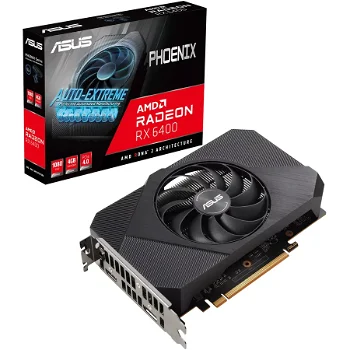 Placa video AMD Radeon RX 6400 Phoenix 4GB GDDR6 64bit