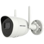 Camera supraveghere video Hikvision DS-2CV2041G2-IDWD, Bullet, HD 4MP, 2.8 mm, WiFi (Alb), Hikvision