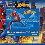 ElectrikKidI would translate the Polish text Lexibook Lexibook Spiderman Compact Cyber Arcade 1.8' into Romanian as Arcadă Compactă Lexibook Spiderman Cyber de 1,8' ElectrikKid., Lexibook