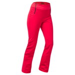 Pantalon schi 500 Slim Roșu Damă, WEDZE