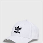 adidas Originals șapcă de baseball din bumbac culoarea alb, cu imprimeu FJ2545, adidas Originals