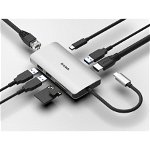 Hub USB, DUB-M810, 8 in 1, HDMI, Ethernet, Card Reader, D-Link