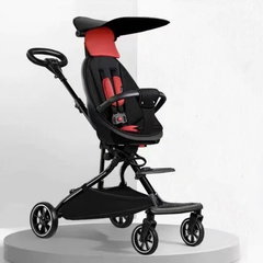 Carucior sport compact, bidirectional, pliabil si portabil, Easy A6 - Rosu, L-Sun