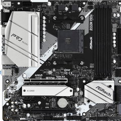 Placa de baza AM4 AsRocK B550 MicroATX DDR4 B550M Pro4
