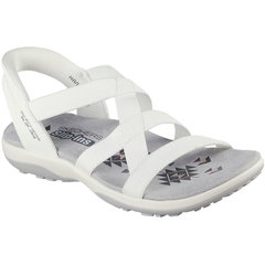 Sandale femei Skechers Reggae Slim - Stretch Flex 163460-WHT, Skechers