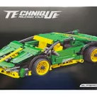 Set de constructie elSales ELS-48009, tip LEGO, technic supercar motorsport, 639 piese, multicolor