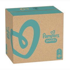 Scutece chilotel PAMPERS Active Baby Pants XXL Box nr 3, Unisex, 6-11 kg, 204 buc