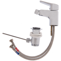 Baterie bideu Kludi D-vise, alama sanitara, crom, 12.2 x 7.8 cm, Kludi