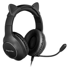 Casti gaming pentru copii Kruger and Matz Street Kids Gamer cu fir Negru
