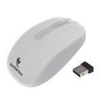 Mouse wireless Saatchitech ST-901-V2, alb, 