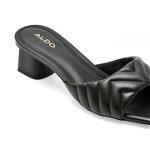 Papuci ALDO negri, CELESTA001, din piele ecologica, ALDO