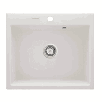 Chiuveta granit Deante Andante 52x60 alb