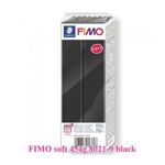 Lut polimeric Fimo Soft pentru modelaj Black 454g STH-8021-9