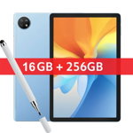 Tableta Blackview Oscal Pad 16, Procesor Unisoc T606 Octa Core, Ecran FHD+ 10.5inch, Android 13, 8GB RAM, 256GB Flash, 13MP, 4G, Dual SIM, Stylus Pen (Albastru), Blackview