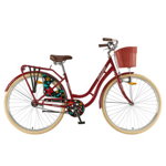 Bicicleta Oras Polar Grazia Bordo 1s - 28 inch, L, Rosu, Polar