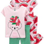 Carter's Set 2 pijamale Pepene rosu